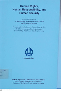 Image of Human Rights, Human Responsibility, and Human Security