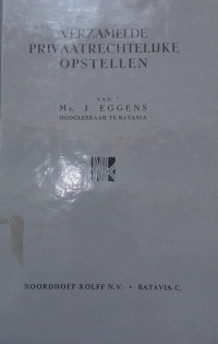 Image of Verzamelde Privaatrechtelijke Opstellen