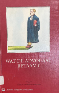 Image of Wat De Advocaat Betaamt