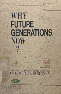 Image of Why Future Generations Now?